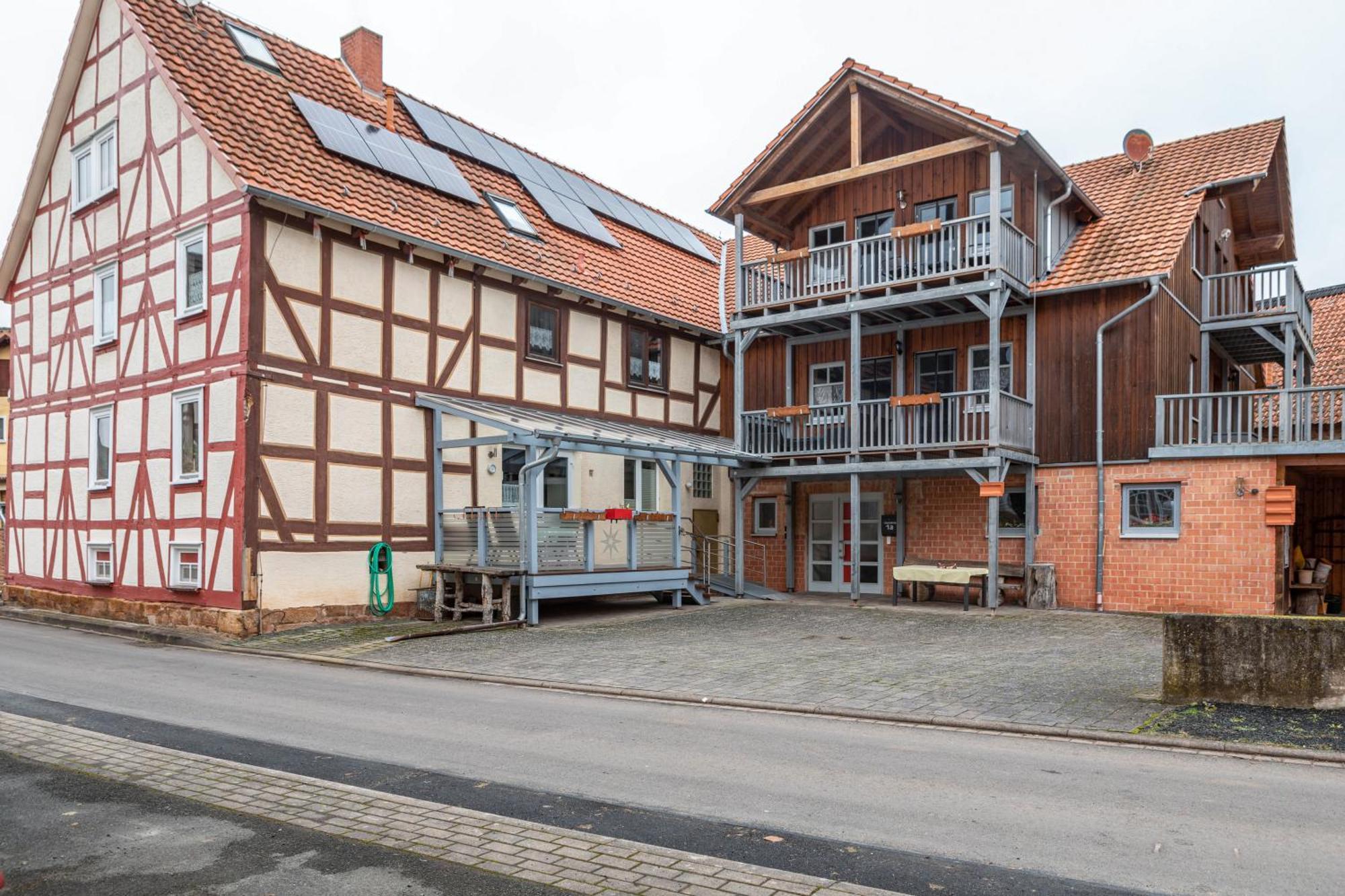Ferienwohnung 1 Hof Schaefer 瓦尔德克 外观 照片